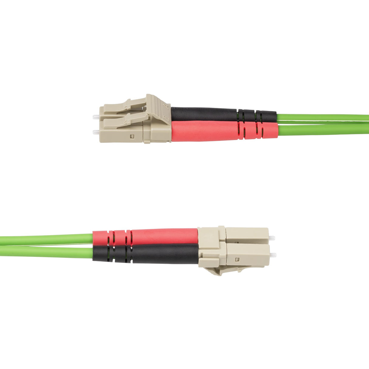 StarTech.com 15m (49.2ft) LC to LC (UPC) OM5 Multimode Fiber Optic Cable, 50/125µm Duplex LOMMF Zipcord, VCSEL, 40G/100G, LSZH Fiber Jumper Cord