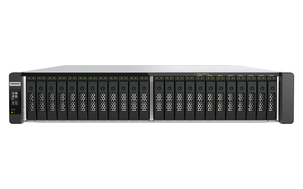 QNAP TDS-H2489FU-R2-4314-128G NAS/storage server Rack (2U) Intel Xeon Silver 128 GB DDR4 QNAP QTS