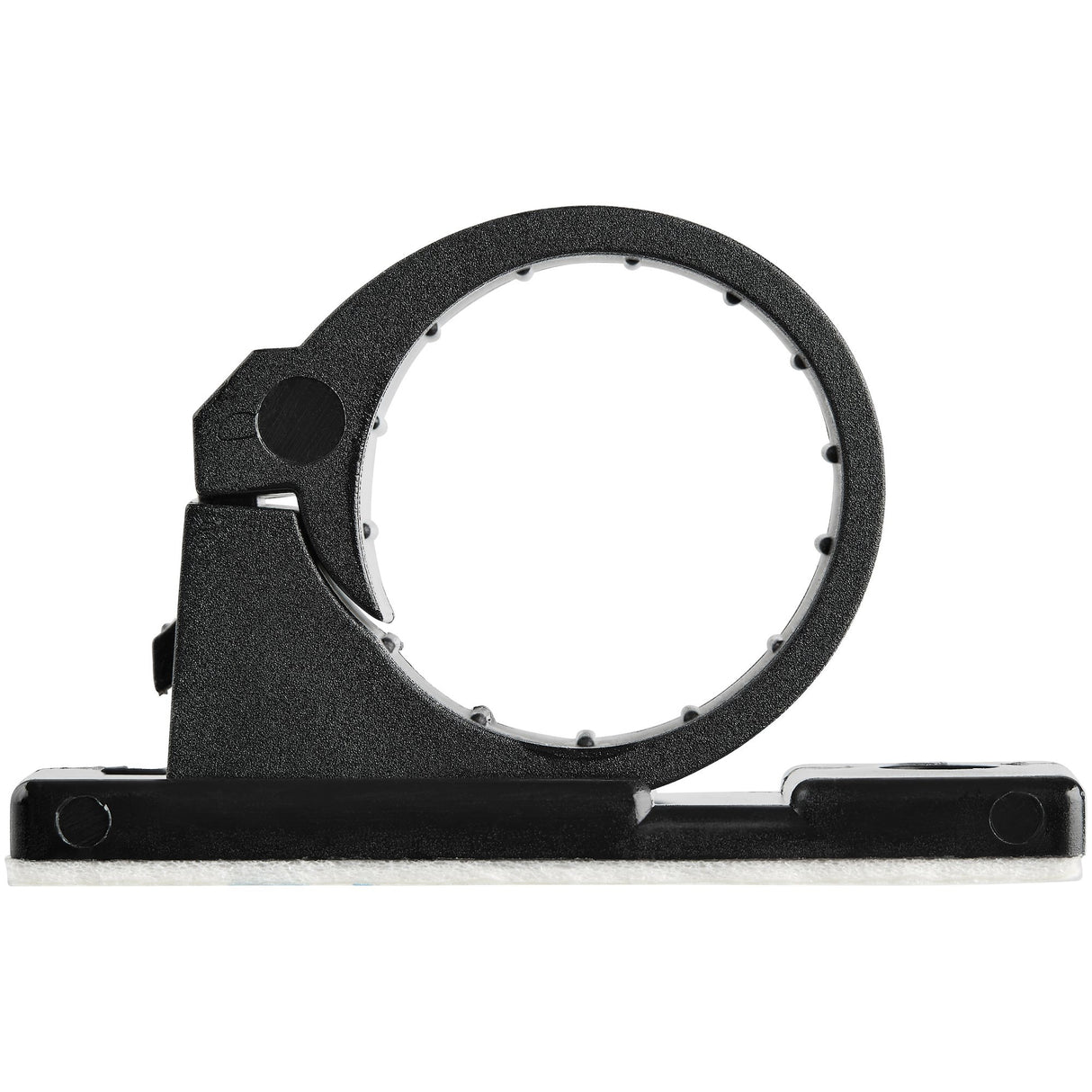 StarTech.com 100 Adhesive Cable Management Clips Black - Network/Ethernet/Office Desk/Computer Cord Organizer - Sticky Cable/Wire Holders - Nylon Self Adhesive Clamp UL/94V-2 Fire Rated - TAA