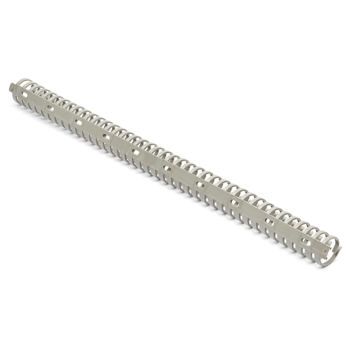 StarTech.com Flexible Cable Management Raceway Spine Vertebrae, 1-1/8"(29mm)W x 1"(25mm)H - 20"(0.5m) length, Nylon 66 Network Cable/Power Cord Hider Kit, Wall Wire Duct System, UL Listed - TAA