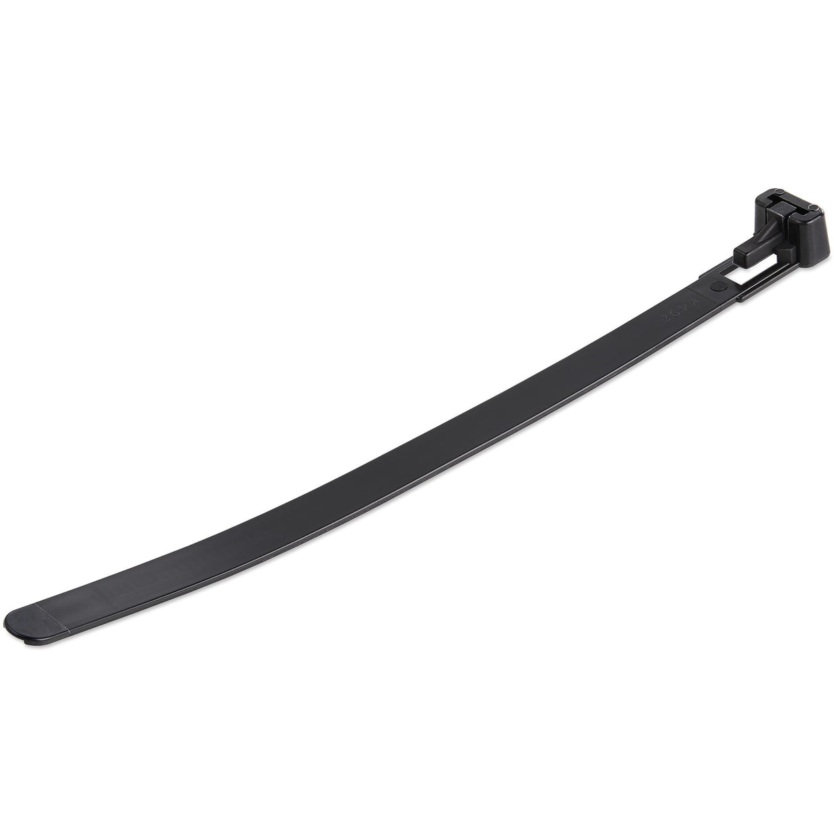 StarTech.com 6"(15cm) Reusable Cable Ties - 1/4"(7mm) wide, 1-3/8"(35mm) Bundle Dia. 50lb(22kg) Tensile Strength, Releasable Nylon Ties, Indoor/Outdoor, 94V-2/UL Listed, 100 Pack - Black - TAA