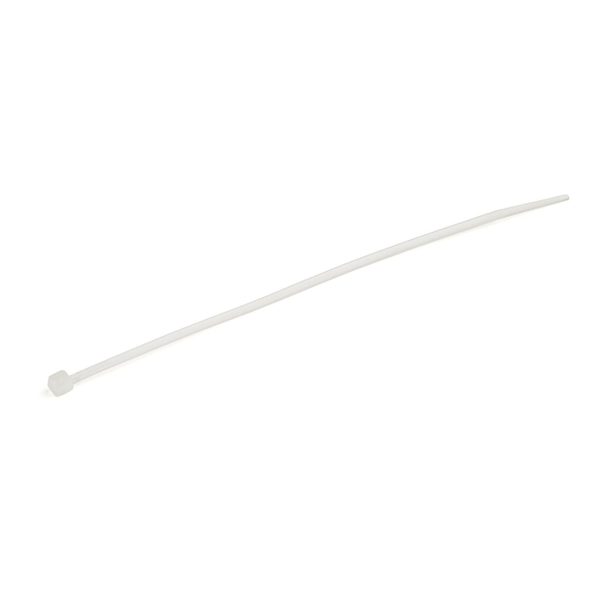 StarTech.com 1000-Pack 6"(15cm) Cable Ties - 1/8"(3.6mm) wide, 1-3/8"(39mm) Bundle Diameter, 40lb(18kg) Tensile Strength, Nylon Self Locking Zip Ties with Curved Tip, UL Listed, White - TAA
