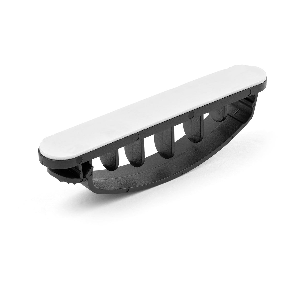 StarTech.com 100 Pack Cable Management Clips - Self Adhesive 6 Slot Cable Comb - Resusable Desktop USB/Computer/Ethernet/AV Cord Organizer - Sticky Cable Holders - Nylon Cable Clamp UL Rated - TAA