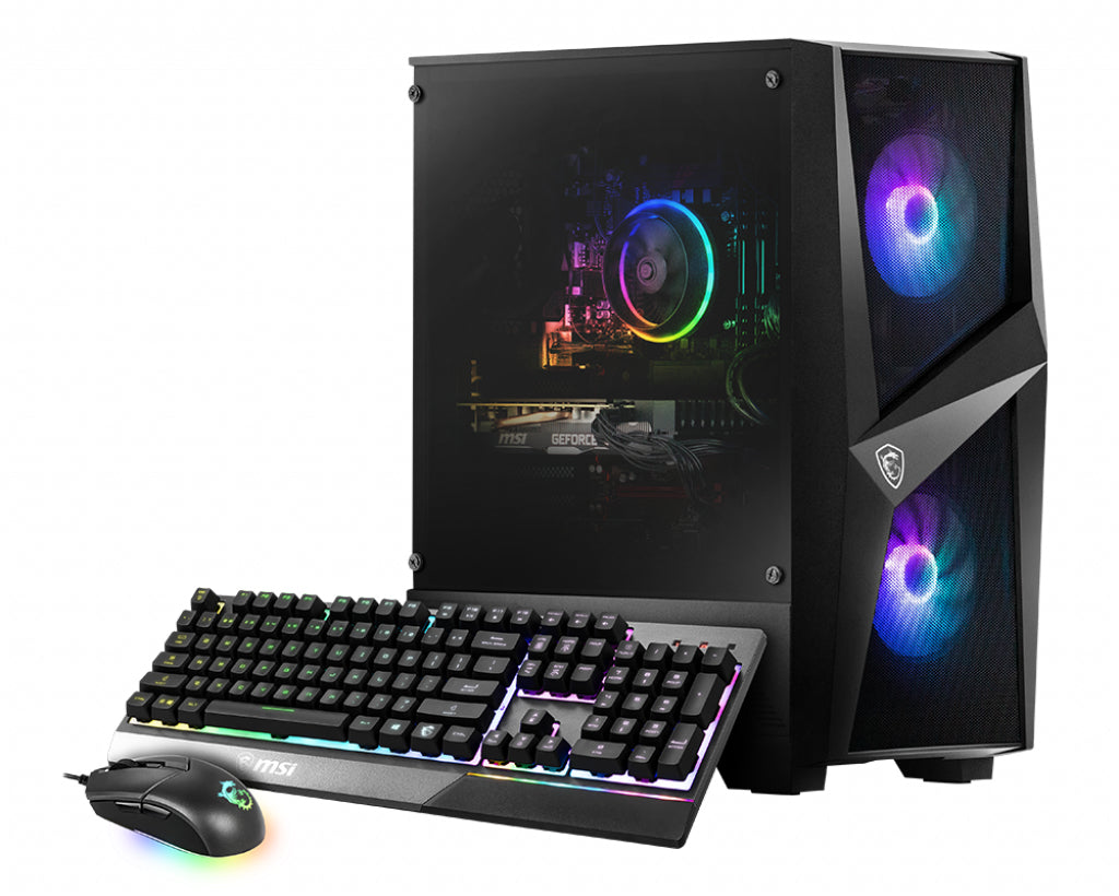 MSI Codex RS 11TC 058US Intel® Core™ i7 i7-11700F 16 GB DDR4-SDRAM 1 TB SSD NVIDIA GeForce RTX 3060 Windows 11 Home Desktop PC Black