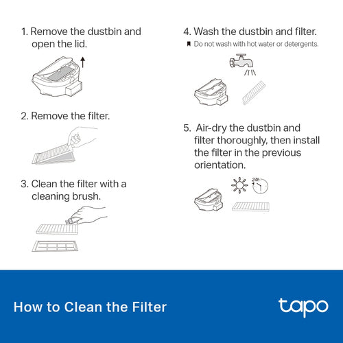 TP-Link Tapo Robot Vacuum Replacement Kit