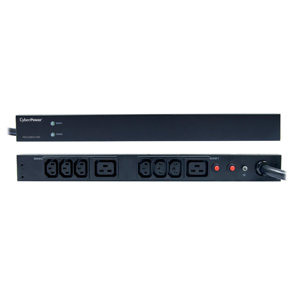 CyberPower PDU30BHVT8R power distribution unit (PDU) 8 AC outlet(s) 1U Black