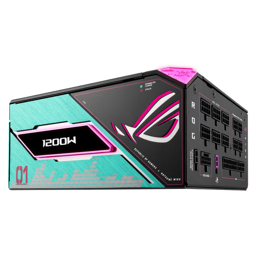 ASUS ROG -THOR-1200P3-MIKU power supply unit 1200 W 20+4 pin ATX ATX Multicolour