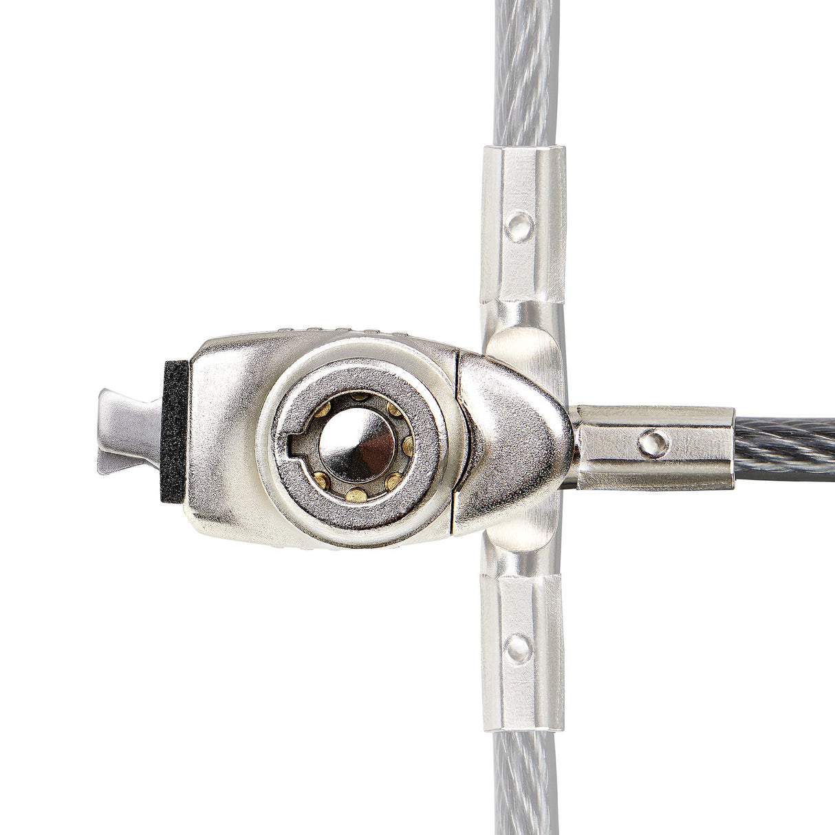 StarTech.com Slim Lock Noble Wedge® Slot Compatible, 5ft (1.5m) Locking Cable, Anti-Theft Security For Laptop/Notebook, Cut-Resistant Steel Cable, Keyed Lock, TAA