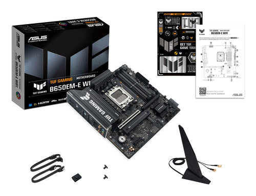 ASUS TUF GAMING B650EM-E WIFI motherboard AMD B650 Socket AM5 micro ATX