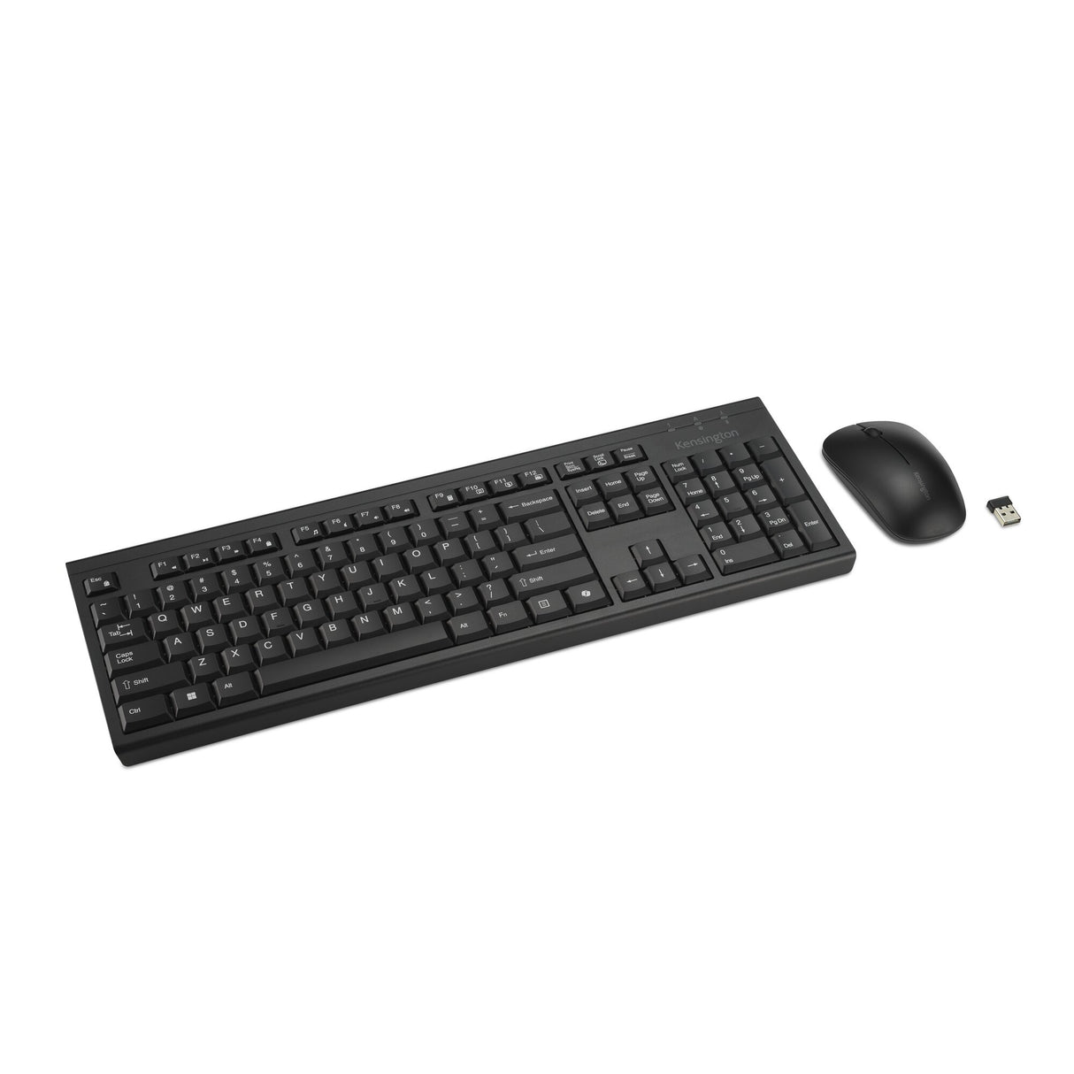Kensington KM270 EQ Rechargeable Desktop Set – Wireless, US English