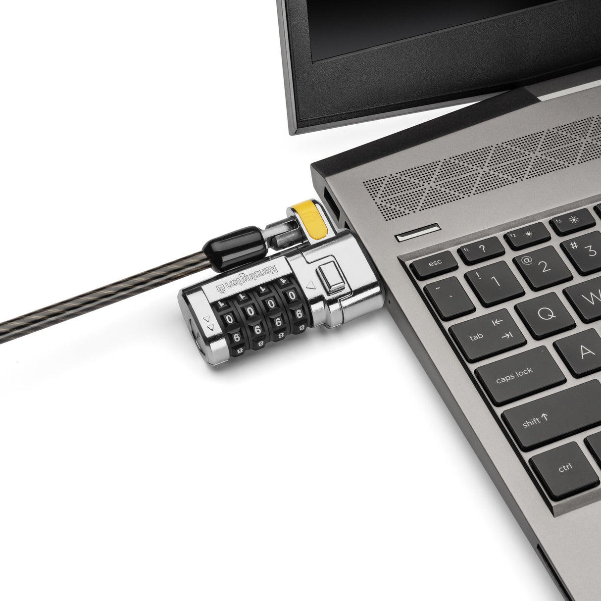 Kensington ClickSafe 3-in-1 Combination Laptop Lock – Master Coded