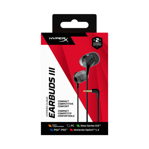 HyperX Cloud Earbuds III Black