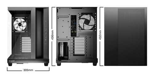 be quiet! Light Base 500 LX Black Midi Tower