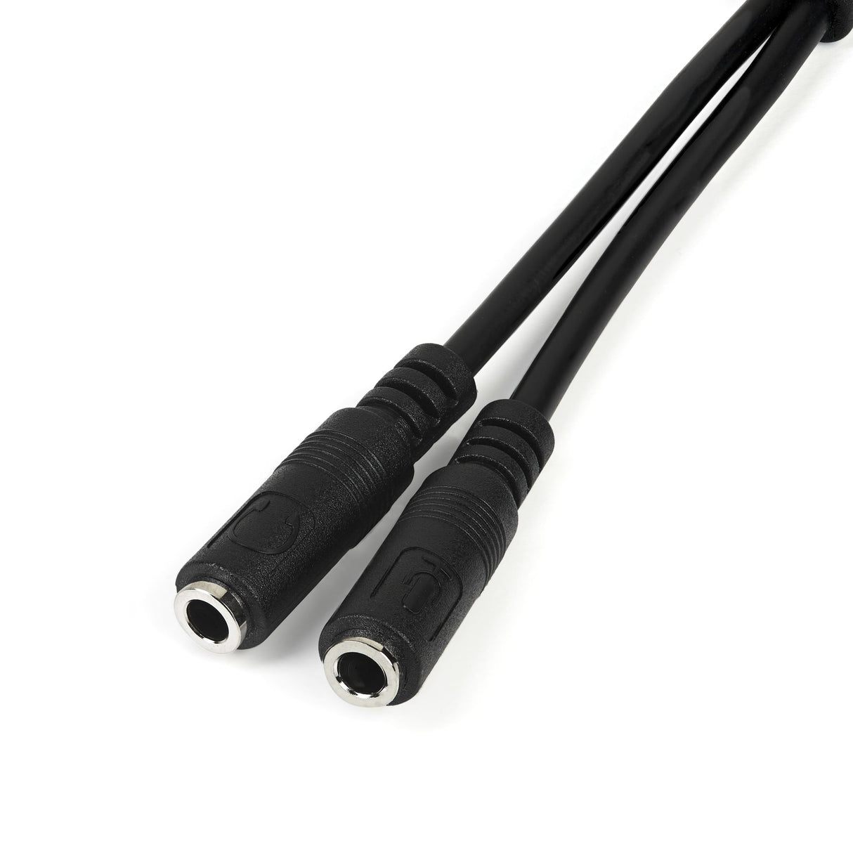 StarTech.com Headset adapter for headsets with separate headphone / microphone plugs - 3.5mm 4 position to 3 position and 2 position 3.5mm M/F