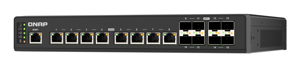 QNAP QSW-IM3216-8S8T network switch Managed L2 10G Ethernet (100/1000/10000) Black