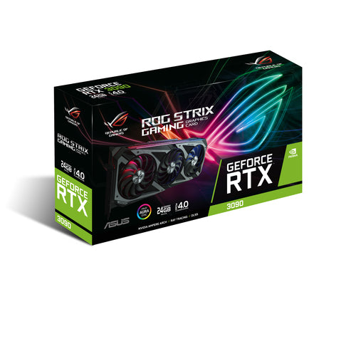 ASUS ROG -STRIX-RTX3090-24G-GAMING NVIDIA GeForce RTX 3090 24 GB GDDR6X