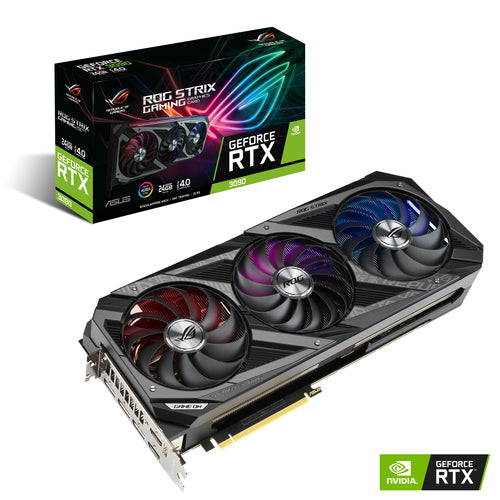 ASUS ROG -STRIX-RTX3090-24G-GAMING NVIDIA GeForce RTX 3090 24 GB GDDR6X