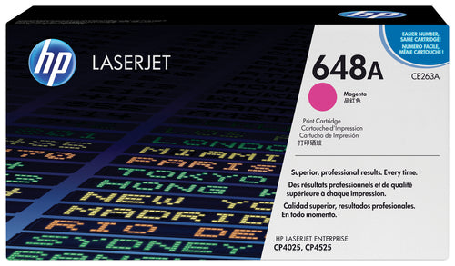 HP 648A Magenta Original LaserJet Toner Cartridge
