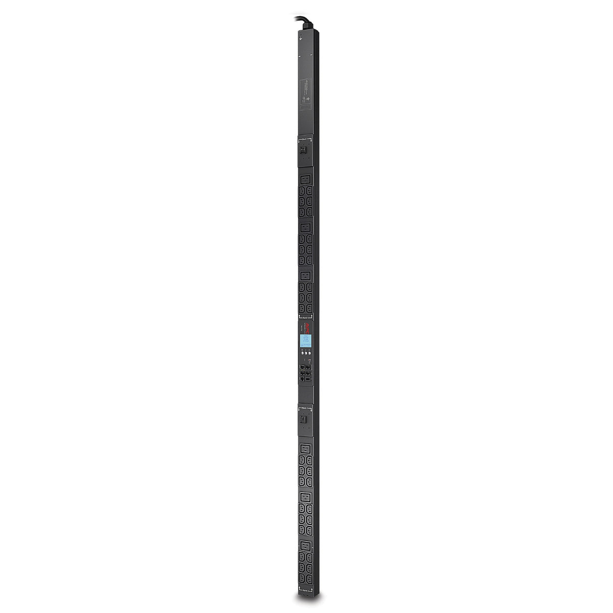 APC NetShelter Rack PDU, Metered, 0U, 5.0kW 200V and 208V 30A, (36) C13 and (6) C19 outlets