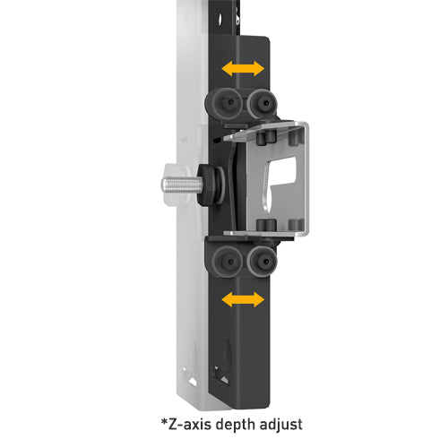 Chief TiLEDTM Left dvLED Wall Mount for Sony Crystal LED C and B Series, 5 Displays Tall