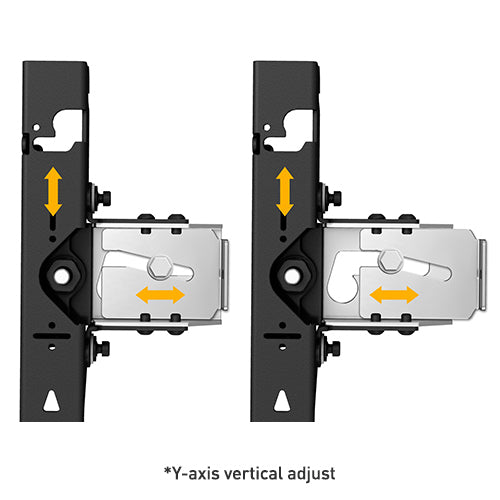 Chief TiLEDTM Middle dvLED Wall Mount for Unilumin USLIM Series, 2,000 mm Tall