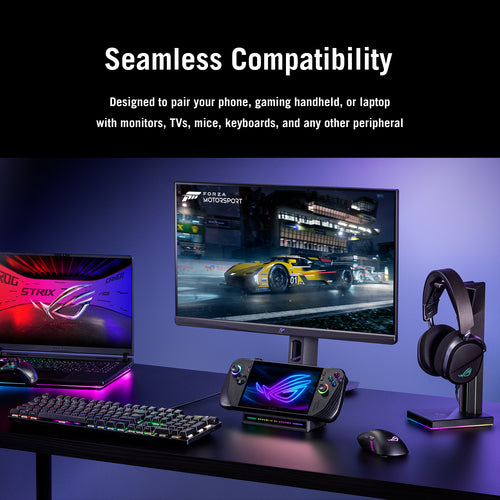 ASUS ROG Bulwark Dock (2025) DG300 mobile device dock station Tablet/Smartphone/Laptop Black