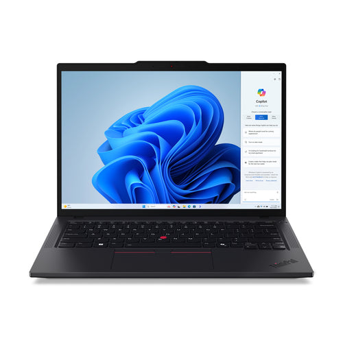 Lenovo ThinkPad T14 Gen 5 (AMD) AMD Ryzen™ 7 PRO 8840U Laptop 35.6 cm (14") Touchscreen WUXGA 32 GB DDR5-SDRAM 512 GB SSD Wi-Fi 6E (802.11ax) Windows 11 Pro Black English