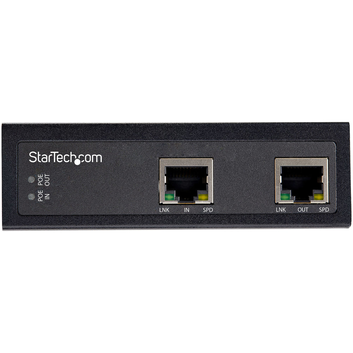 StarTech.com Industrial Single Port Gigabit PoE Extender - 60W 802.3bt PoE /PoE+/ PoE++ - 100m/ 330ft - Power Over Ethernet Network Range Extender - IP-30 - -40C to +75C - TAA