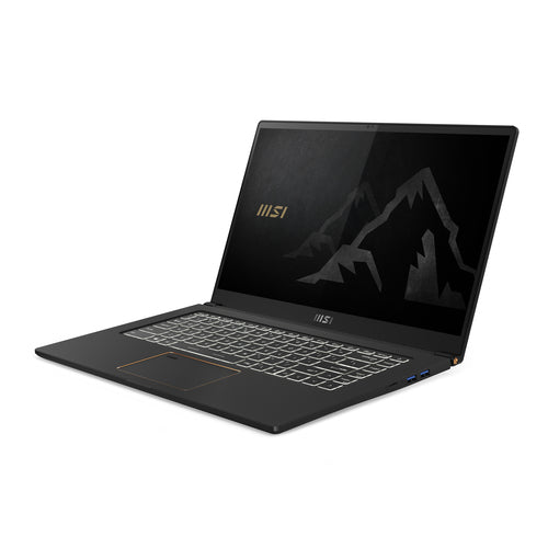 MSI Summit E15 A11SCST-222CA Intel® Core™ i7 i7-1185G7 Laptop 39.6 cm (15.6") Touchscreen Full HD 16 GB DDR4-SDRAM 1 TB SSD NVIDIA GeForce GTX 1650 Ti Max-Q Wi-Fi 6 (802.11ax) Windows 10 Pro Black