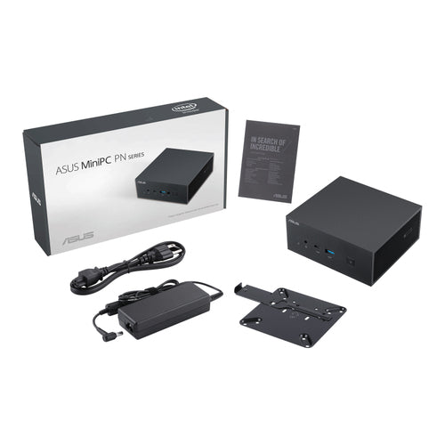 ASUS PN63-S1-BB7H000XFD-NL PC/workstation barebone Mini PC Black i7-11370H 3.3 GHz