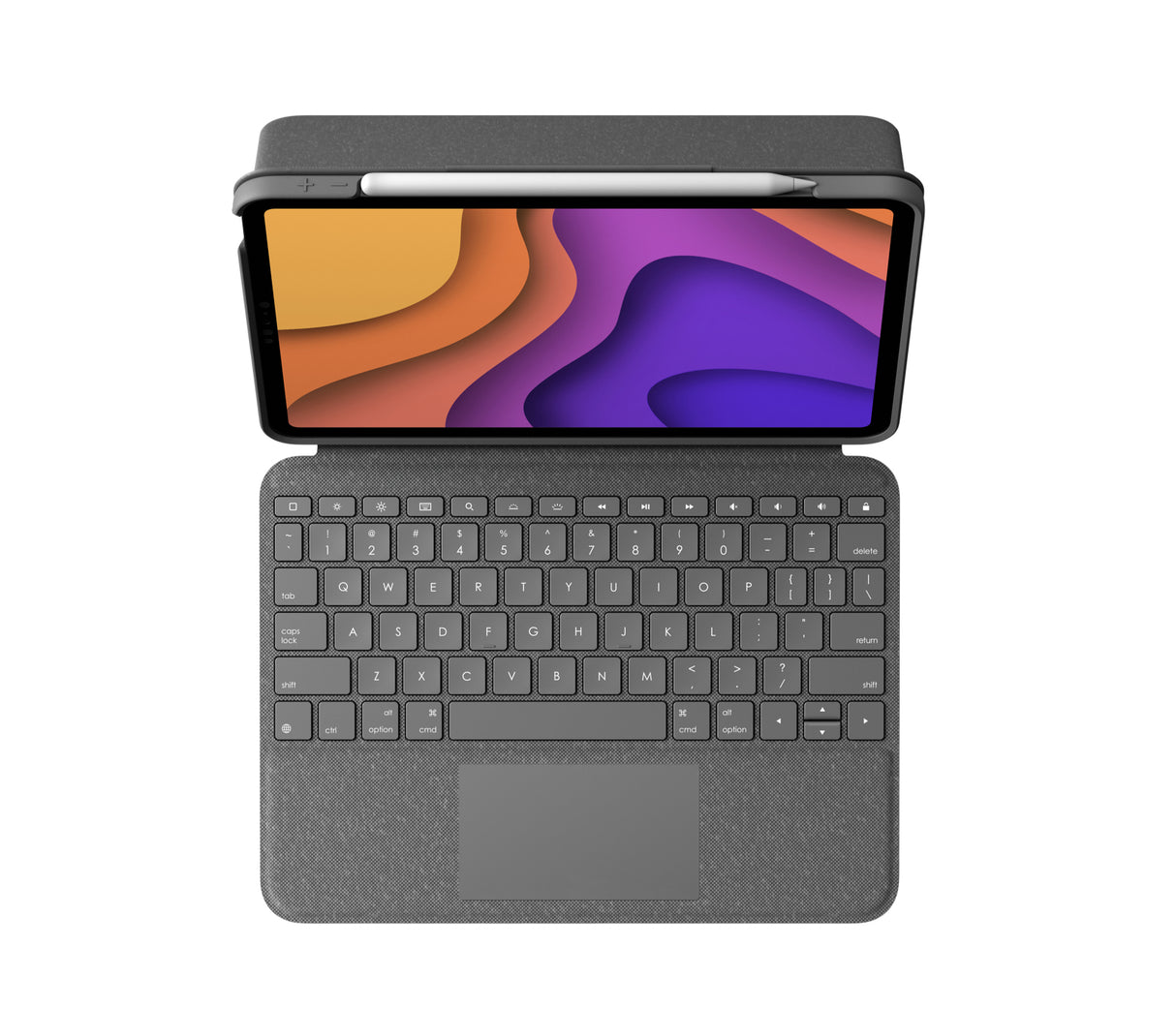 Logitech Folio Touch QWERTY English Smart Connector Grey
