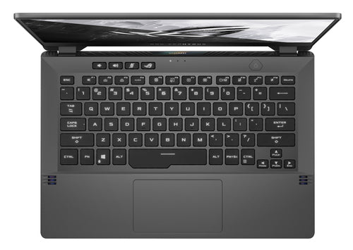 ASUS ROG Zephyrus G14 GA401QE-DB71-CA laptop AMD Ryzen™ 7 5800HS 35.6 cm (14") Wide Quad HD 16 GB DDR4-SDRAM 512 GB SSD NVIDIA GeForce RTX 3050 Ti Wi-Fi 6 (802.11ax) Windows 10 Home Grey