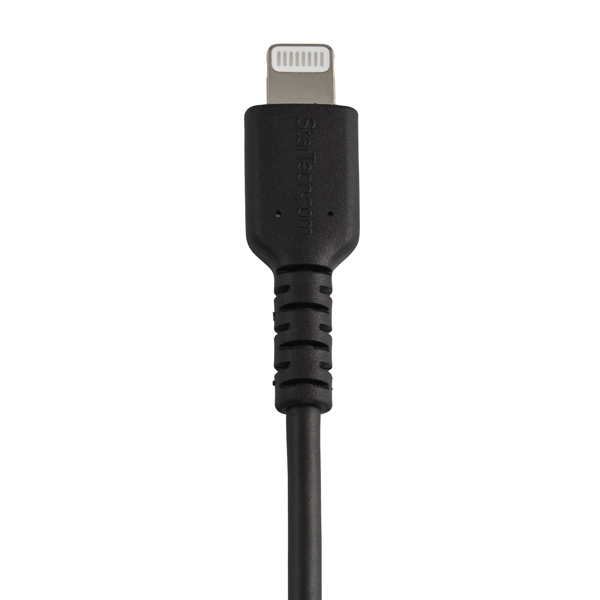 StarTech.com 6 inch (15cm) Durable Black USB-A to Lightning Cable - Heavy Duty Rugged Aramid Fiber USB Type A to Lightning Charger/Sync Power Cord - Apple MFi Certified iPad/iPhone 12
