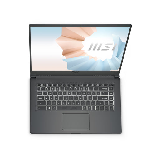 MSI Modern 15 A11MU-635CA Intel® Core™ i7 i7-1165G7 Laptop 39.6 cm (15.6") Full HD 8 GB DDR4-SDRAM 512 GB SSD Wi-Fi 6 (802.11ax) Windows 10 Pro