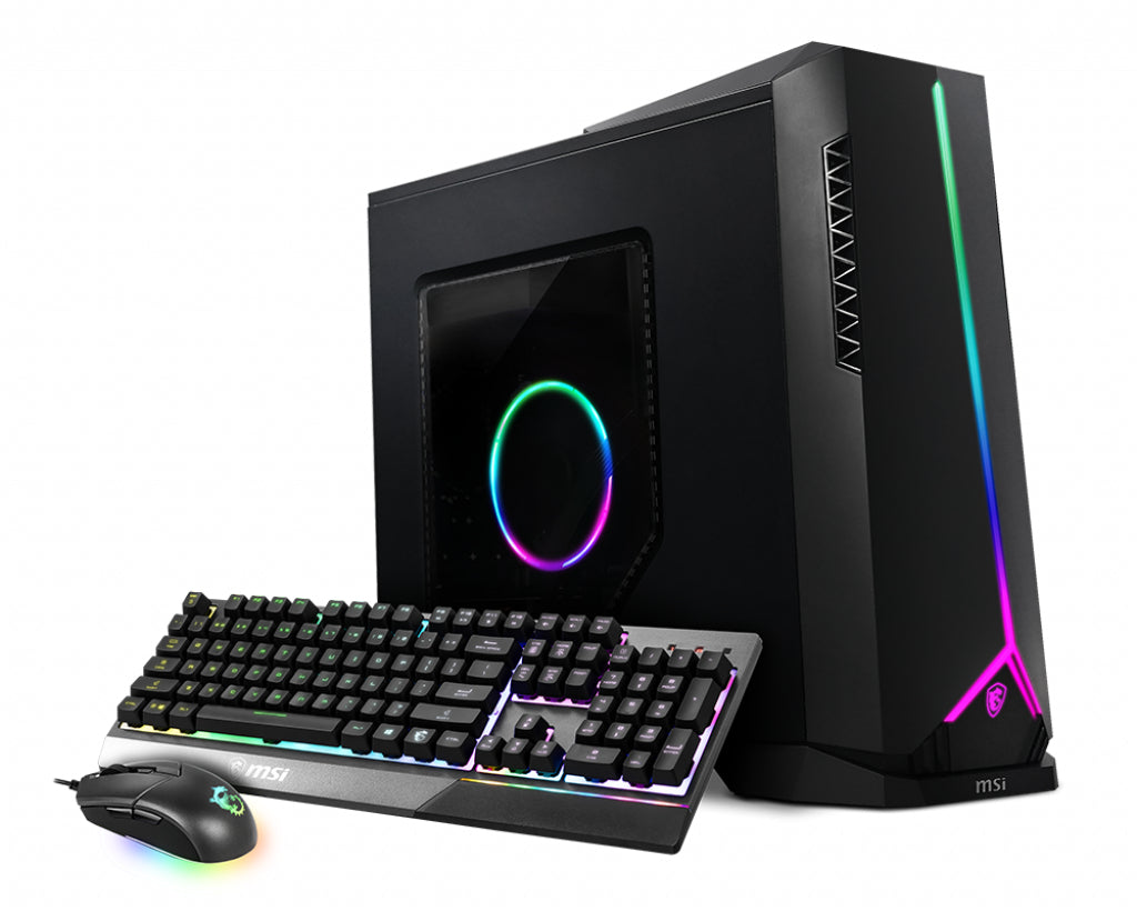 MSI Aegis 10SI-231US Intel® Core™ i5 i5-10400F 16 GB DDR4-SDRAM 512 GB HDD NVIDIA GeForce GTX 1660 SUPER Windows 10 Home Desktop PC Black