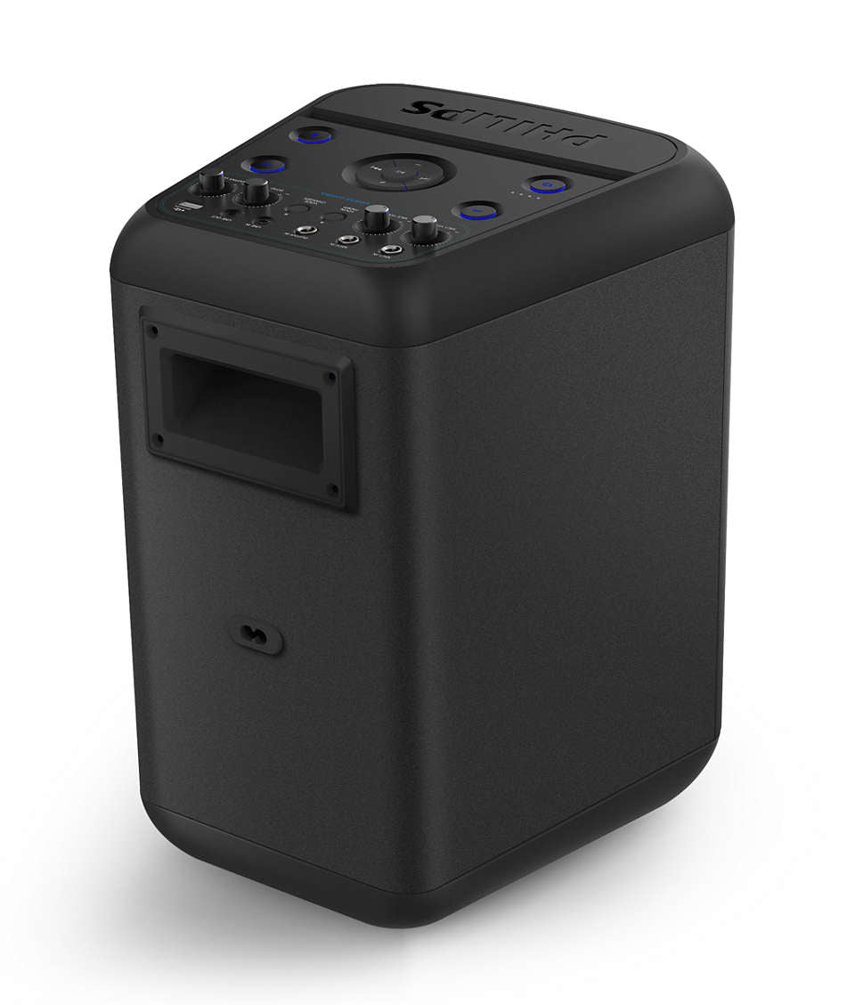 Philips TANX100/37 portable/party speaker Blue 40 W