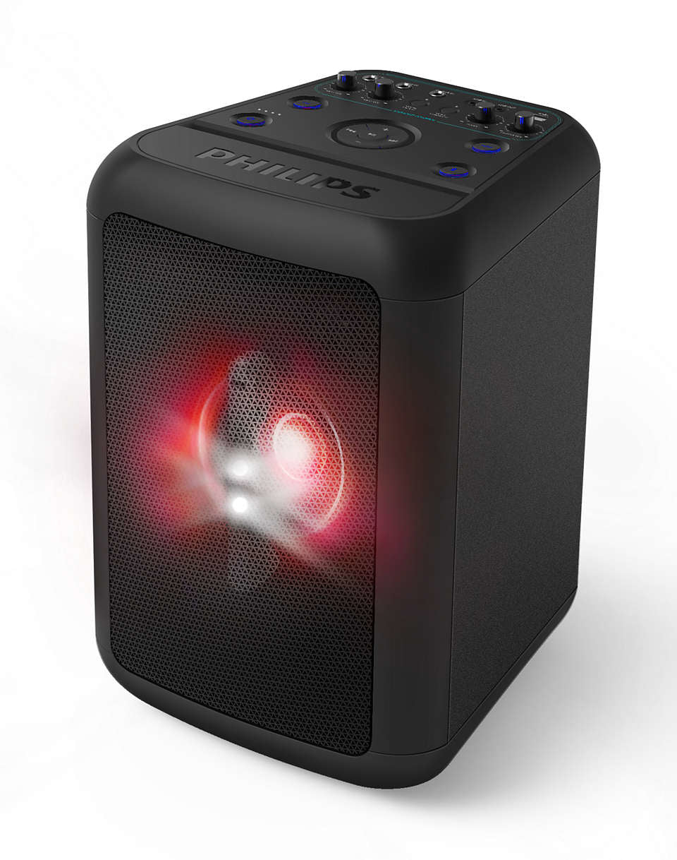 Philips TANX100/37 portable/party speaker Blue 40 W