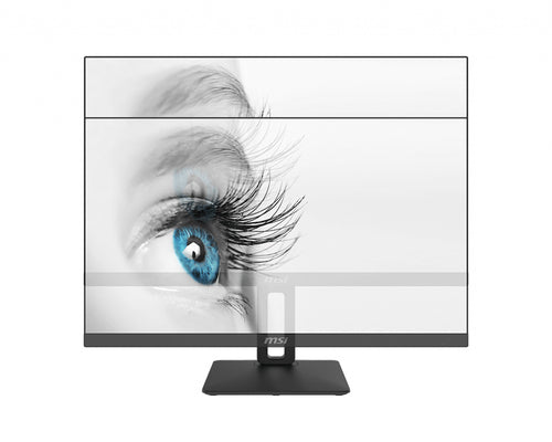MSI Pro MP271P 27 Inch Monitor with Adjustable Stand, Full HD (1920 x 1080), 75Hz, IPS, 5ms, HDMI, VGA, Built-in Speakers, Anti-Glare, Anti-Flicker, Less Blue light, TÜV Certified, VESA, Kensington, Black