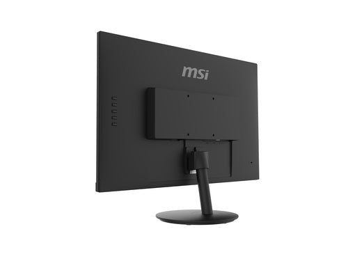 MSI Pro MP271 27 Inch Monitor, Full HD (1920 x 1080), 75Hz, IPS, 5ms, HDMI, VGA, Built-in Speakers, Anti-Glare, Anti-Flicker, Less Blue light, TÜV Certified, VESA, Kensington, Black