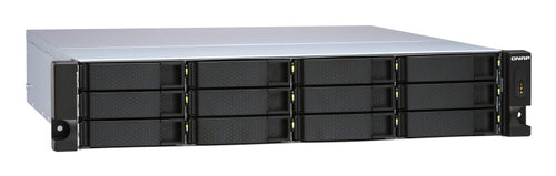 QNAP TL-R1200S-RP storage drive enclosure HDD/SSD enclosure Black, Grey 2.5/3.5"