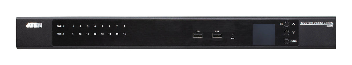 ATEN KG0016 KVM switch Rack mounting Black