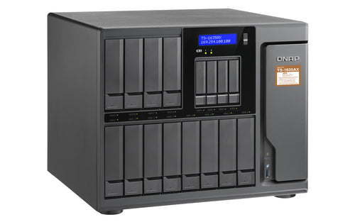 QNAP TS-1635AX NAS Desktop Marvell Armada 8040 8 GB DDR4 0 TB QNAP QTS Black