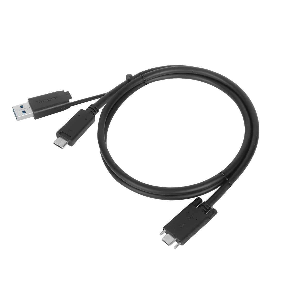Targus ACC1133GLX USB cable USB 3.2 Gen 1 (3.1 Gen 1) 1 m USB C Black