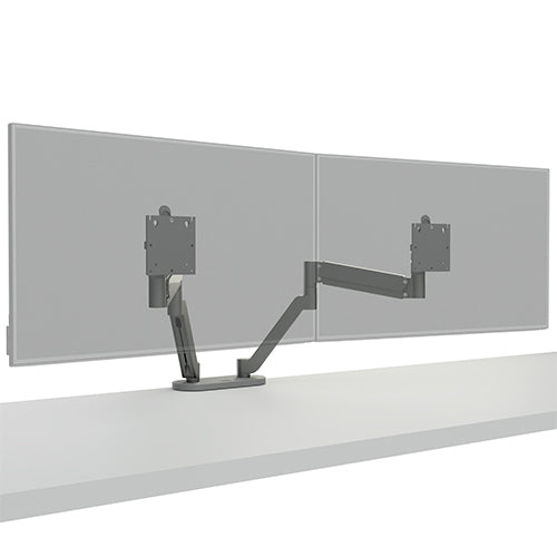Chief Konc?sTM Monitor Arm Mount, Dual, Silver
