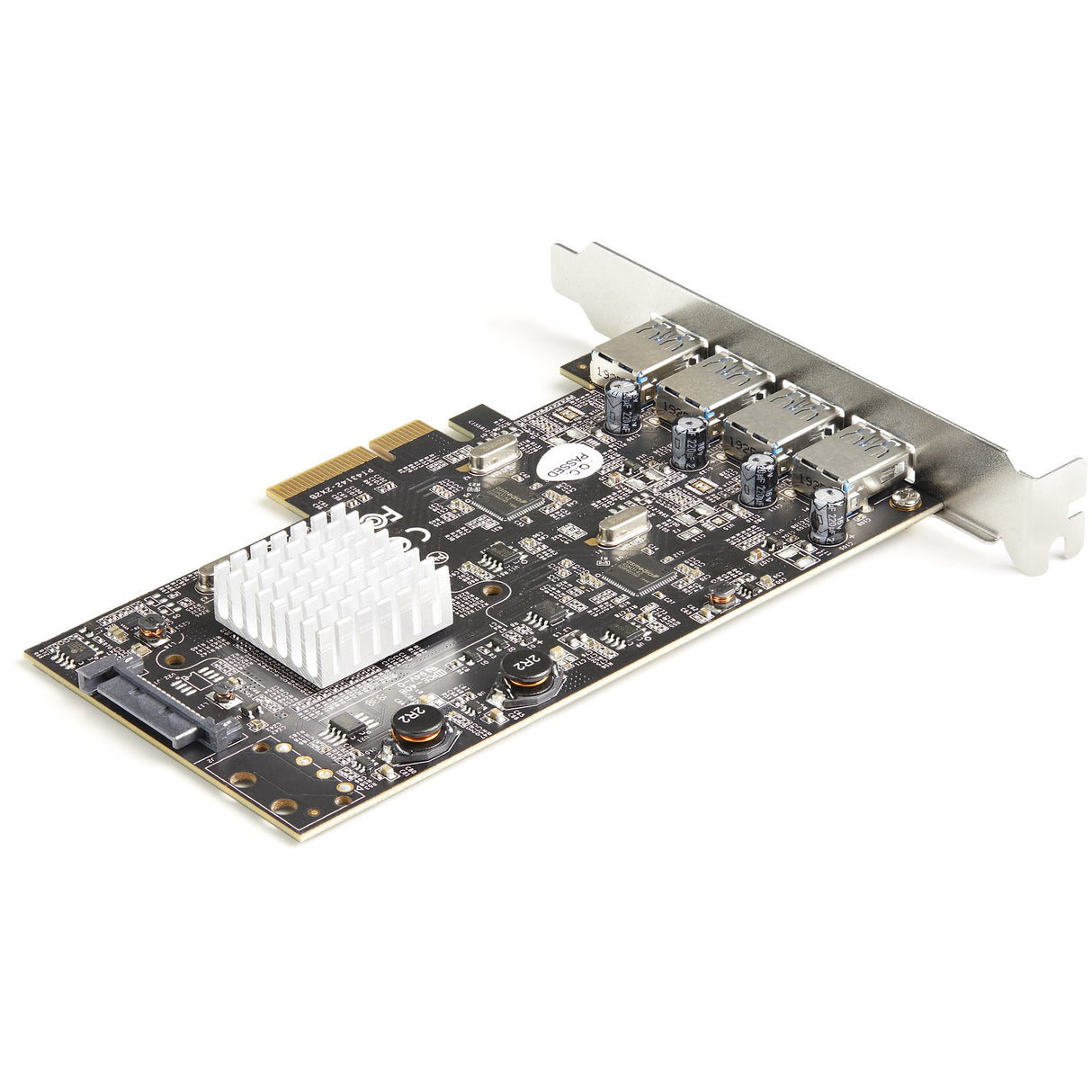 StarTech.com 4-Port USB PCIe Card - 10Gbps USB 3.2 Gen 2 Type-A PCI Express Expansion Card with 2 Controllers - 4x USB-A - USB PCIe Add-On Adapter Card - Windows/Mac/Linux