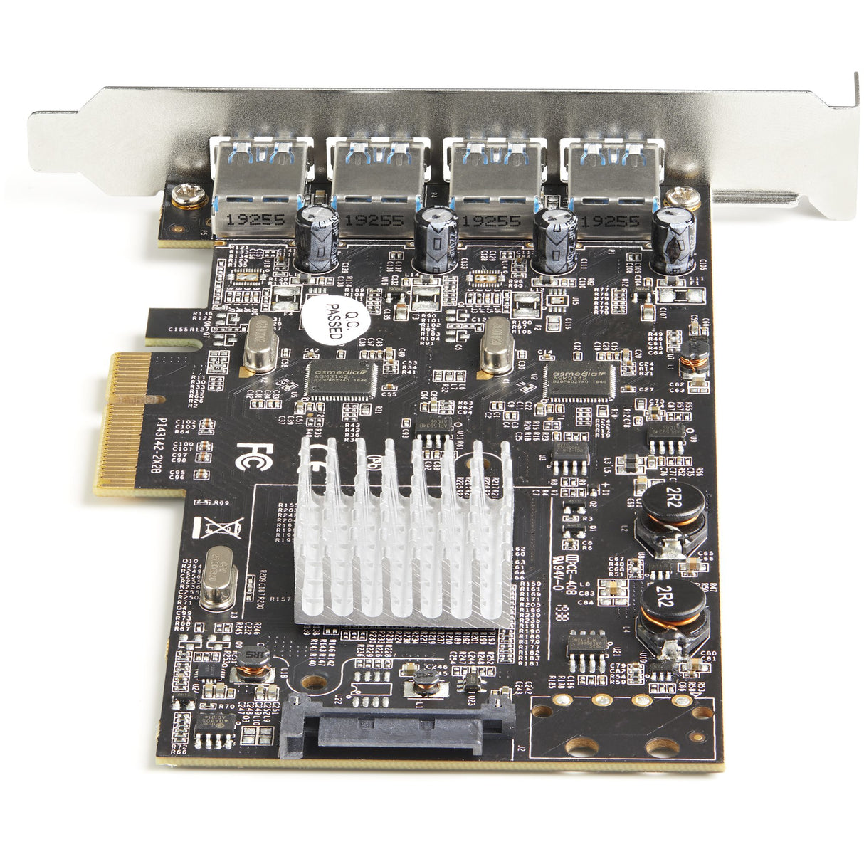StarTech.com 4-Port USB PCIe Card - 10Gbps USB 3.2 Gen 2 Type-A PCI Express Expansion Card with 2 Controllers - 4x USB-A - USB PCIe Add-On Adapter Card - Windows/Mac/Linux