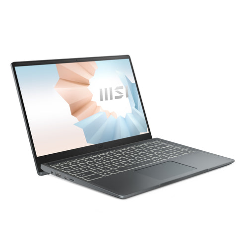 MSI Modern 14 B10MW-1035CA Intel® Core™ i7 i7-10510U Laptop 35.6 cm (14") Full HD 16 GB DDR4-SDRAM 512 GB SSD Wi-Fi 5 (802.11ac) Windows 10 Pro Black