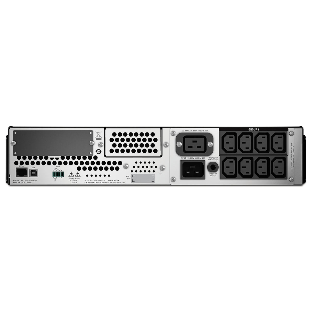 APC Smart-UPS 2200VA uninterruptible power supply (UPS) Line-Interactive 2.2 kVA 1980 W 9 AC outlet(s)