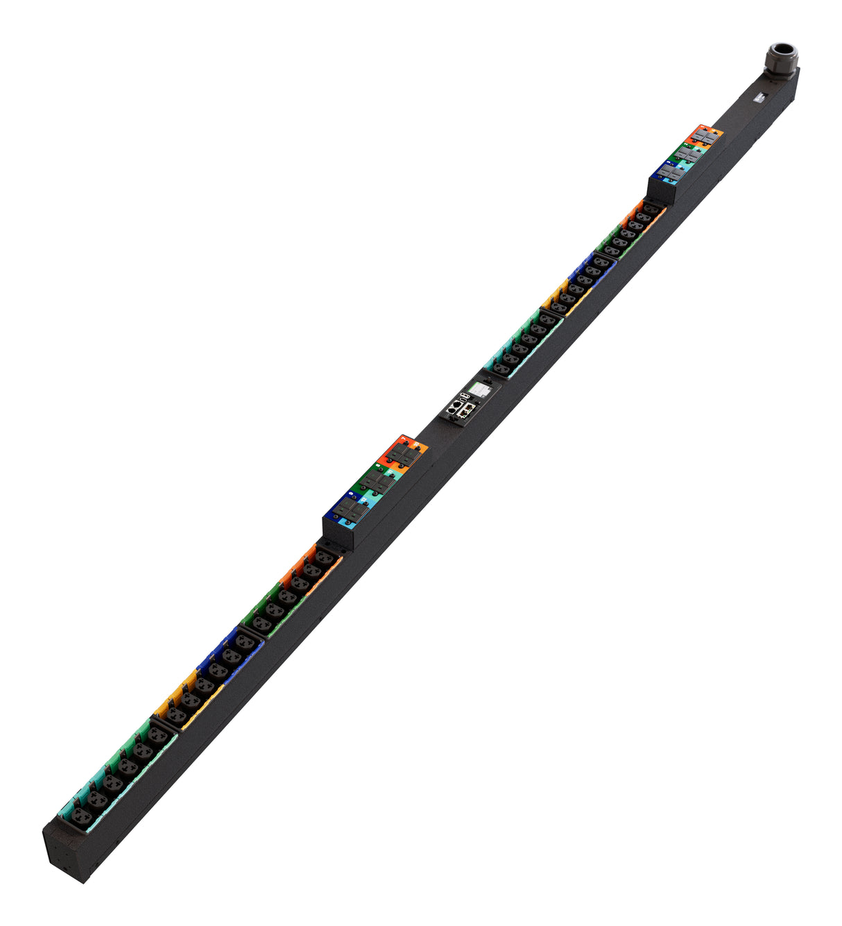 Vertiv PowerIT rack power distribution unit, 43.4kW, 3P+N+E (IP44) plug, TAA Compliance, RoHS, China RoHS, UL/CE dual listed