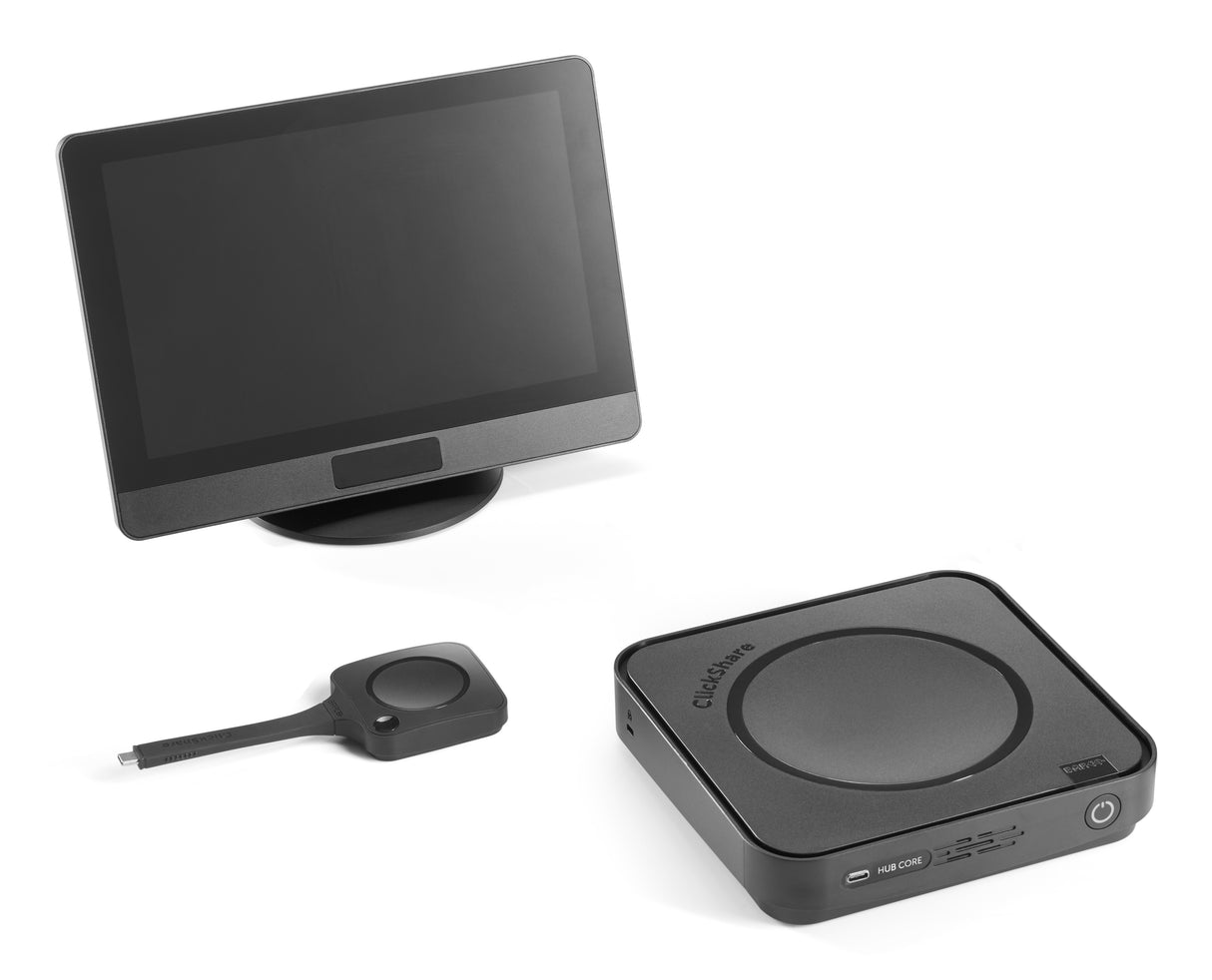 Barco ClickShare Hub Core video conferencing system Ethernet LAN Video conferencing service management system
